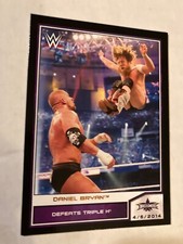 #102 2014 TOPPS WWE DANIEL BRYAN 'bronze