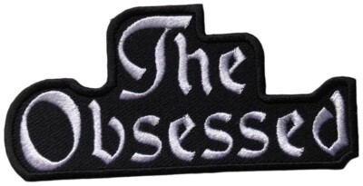 THE OBSESSED - Cut Out Logo - 4,8 x 9,8 cm - Patch - 169360