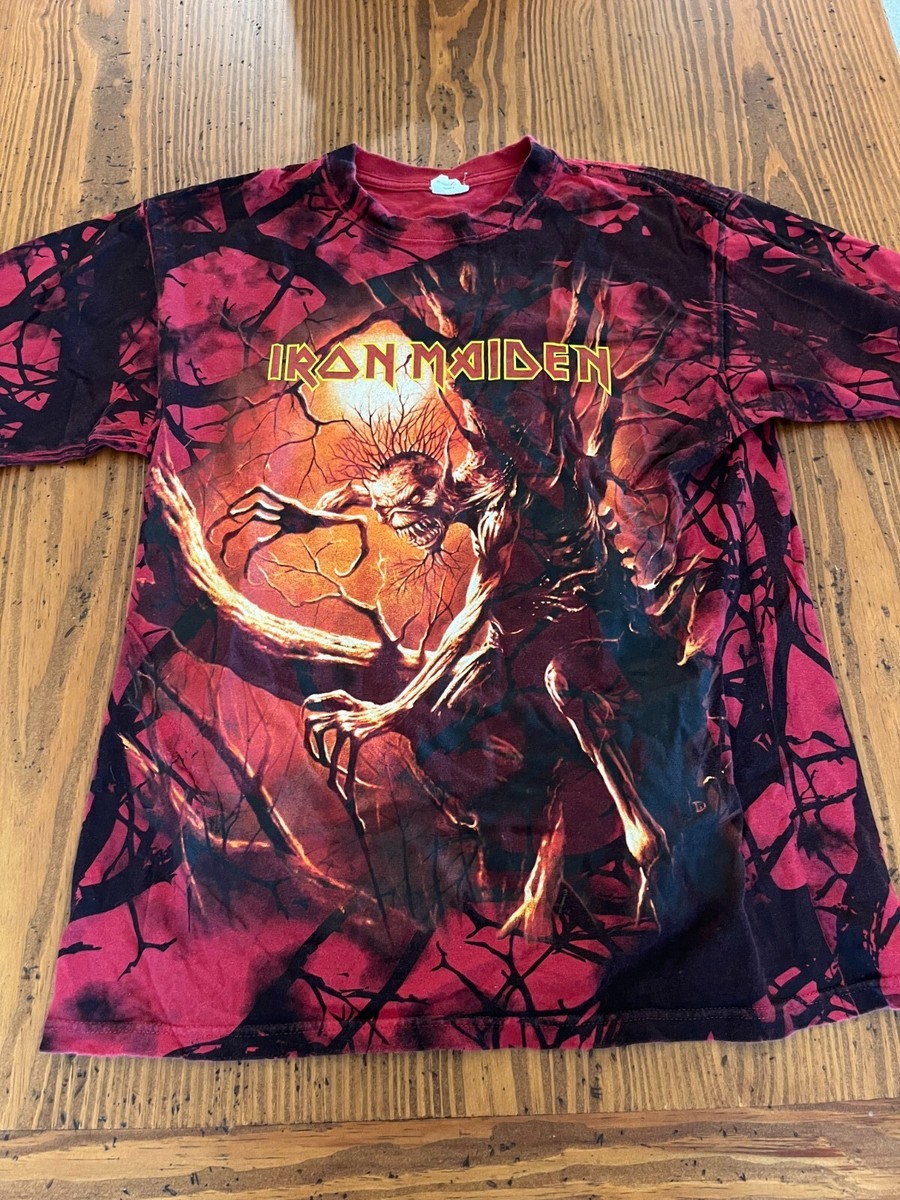 ヴィンテージTシャツ IRON MAIDEN Fear Of The Dark IRON MAIDEN FEAR OF THE DARK PUNK ROCK Black T Shirt | eBay