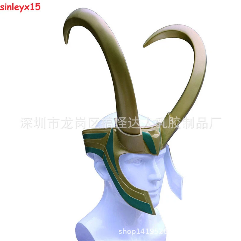 Lady Loki Cosplay Sylvie Horns Crown Headwear Halloween Cosplay Costume Prop - Image 3 of 4