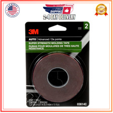 3M Super-Strength Molding Tape, 1/2 in X 15 Ft, High Strength Double-Sided Adhes
