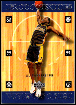 1998 UD Upper Deck #333 Al Harrington - Rookie Watch RC FREE SHIPPING!