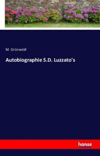 Autobiographie S.d. Luzzato's 3457