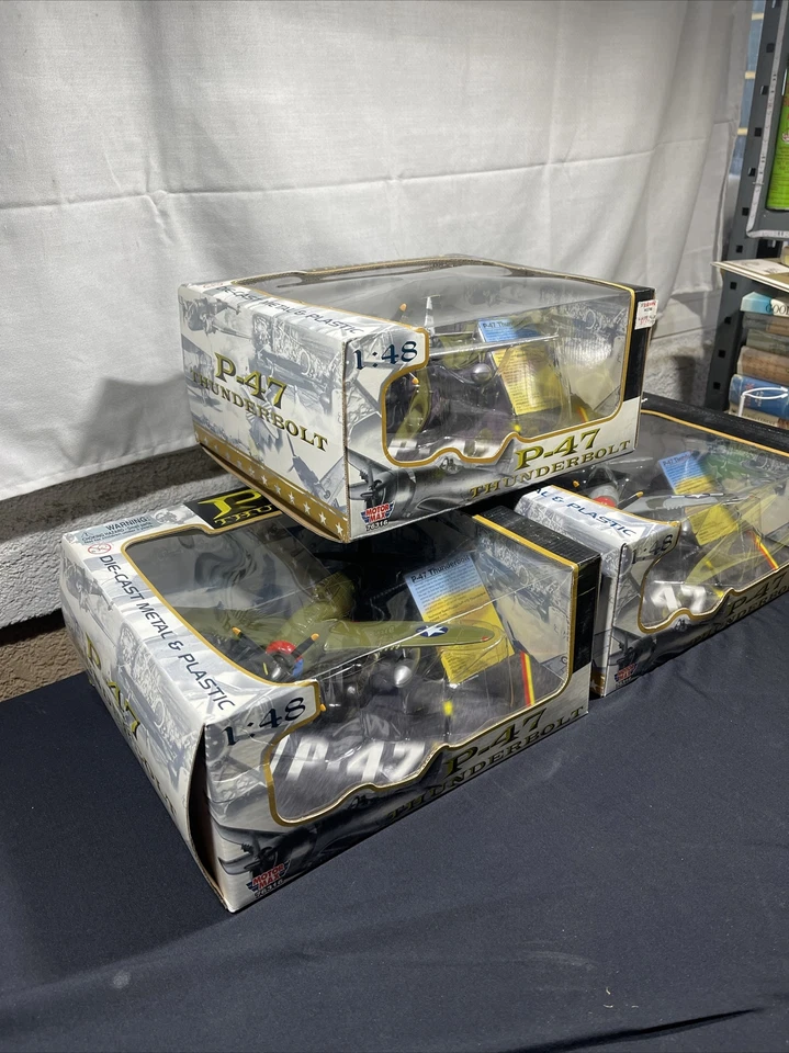 LOTE DE 3 P-47 THUNDERBOLT WW II # 661732763160 ESCALA 1:48 Foto 4 de 4