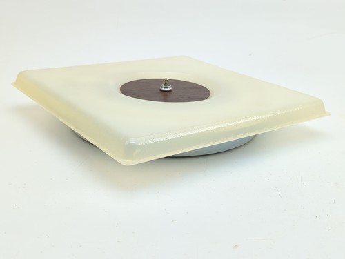 Newmark Products 1-850W Vintage 10-1/2" Square Fluorescent Ceiling Light Fixture - Picture 3 of 5