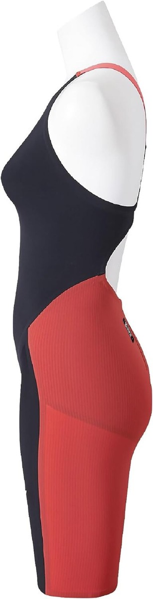 MIZUNO Swimsuit Women GX SONIC 6 CR FINA N2MGA702 Black Red Size L