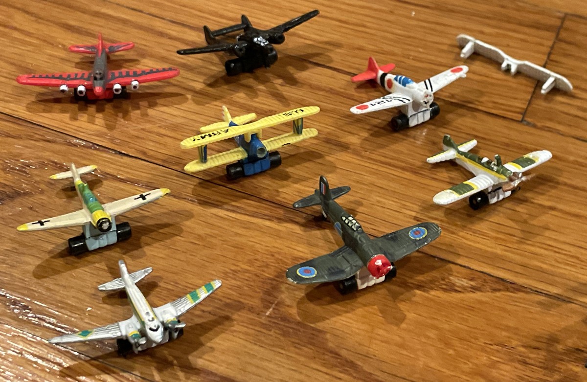22 Micro Machines Planes Galoob- Military USAF Army Navy Jet