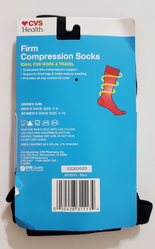 Compression Socks Light Compression Unisex NEW S/M - Picture 2 of 3