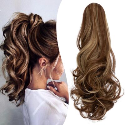 Claw Clip Ponytail Extension 18 display picture 1