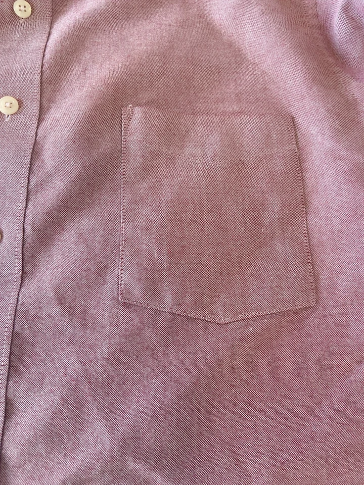 David Taylor Para Hombres Aguja Única Sastrería Rosa Manga Larga Con Botones Talla 16.5 Foto 2 de 4