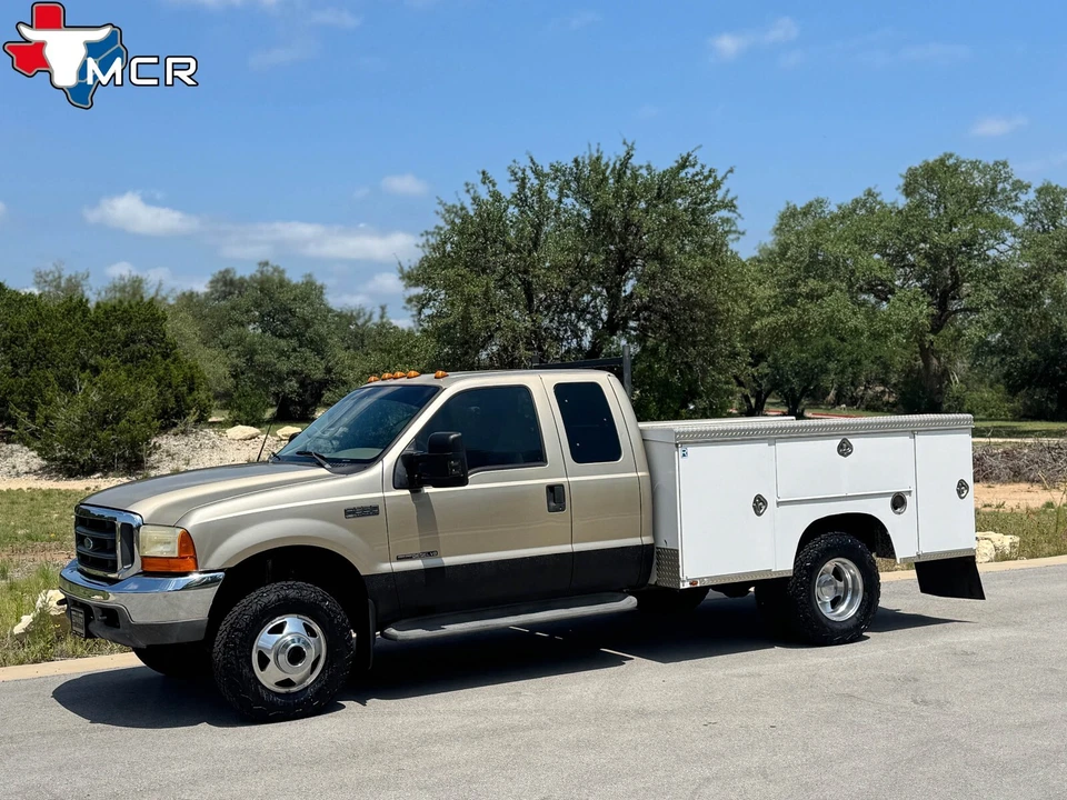 2000 Ford F-350 4x4 - 7,3 л Powerstroke - Lariat - сервисная кровать - Изображение 4 из 4