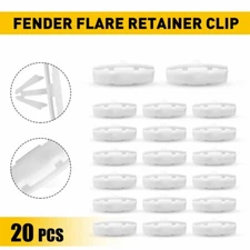20PCS Fender Hardware Flare Clips Mounting For 18-20 Jeep Wrangler JL Gladiator