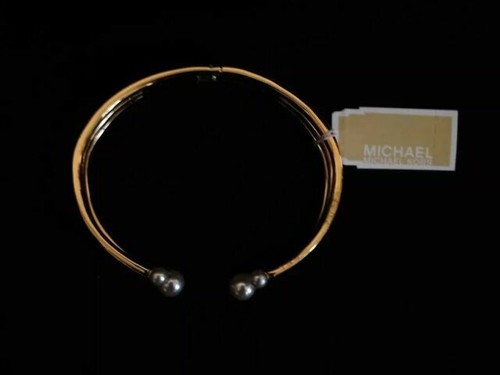 Michael Kors MK 5372 Glitz Horn Pearl Acetate Bracelet  display picture 2