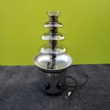 nostalgia electrics 12 inch chocolate fondue fountain