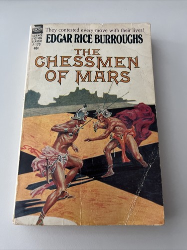 The Chessmen Of Mars 1962 Ace Paperback - 第 1/3 張圖片