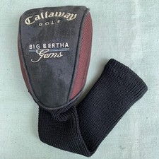 Callaway S2H2 Big Bertha Gems Golf Club Driver Cloth Cover Wood Black Red 14"