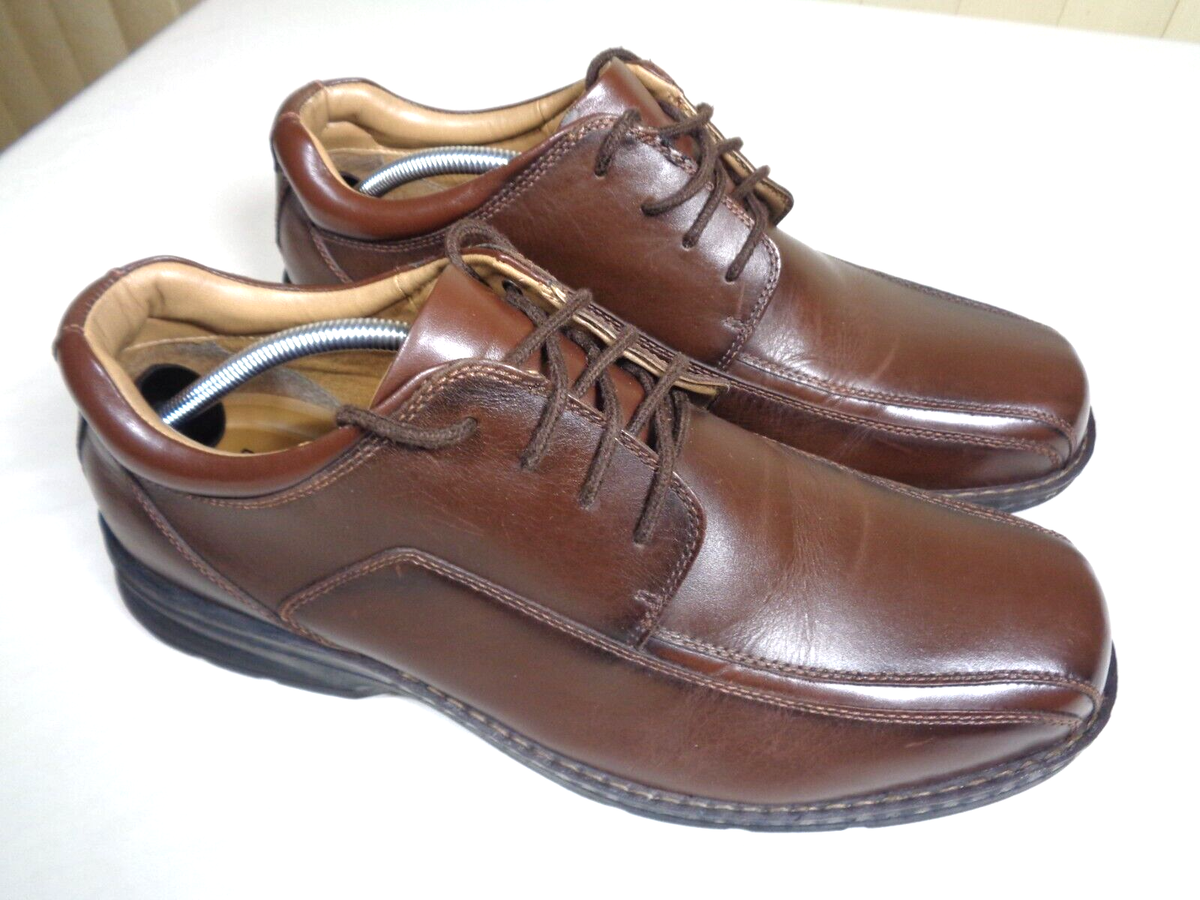Dockers Men’s Brown Leather Oxford Shoes Size 13W Casual Comfort Dockers Shoes Oxfords Men Size 13 Genuine Leather Brown  main image 3