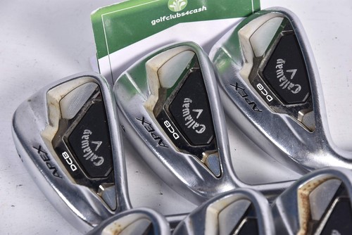 Left Hand Callaway Apex DCB Irons / 6-PW+GW / Regular Flex Elevate MPH 85