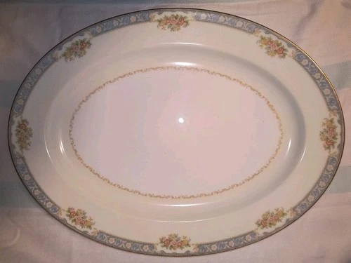 Beautiful Noritake 16 1/4” By 12 1/4” Oval Serving Platter