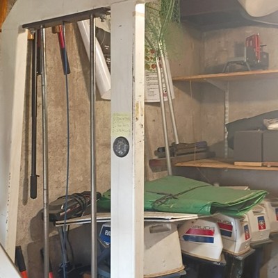 Nebula Lat Pull Down Machine and Curl Machine in one.  Home Gym.