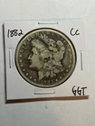 1882-CC Morgan Silver Dollar F Tougher Date Circulated CC