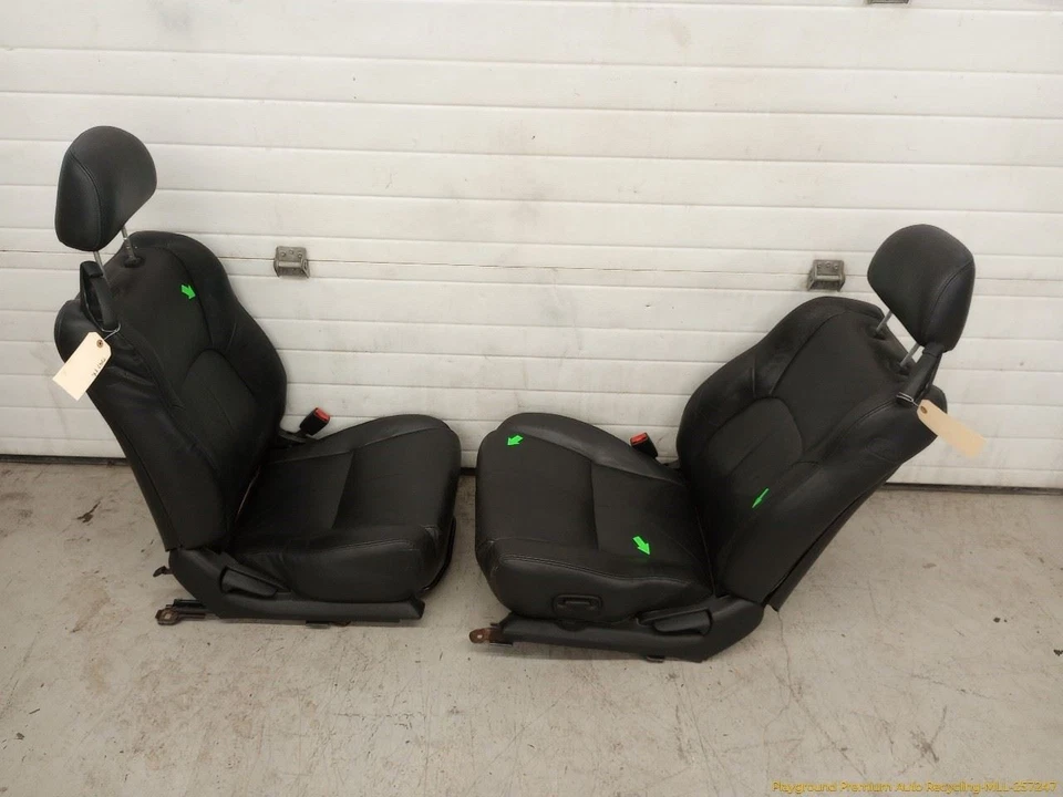 Mitsubishi Eclipse Spyder Convertible Pair Of Front Leather Seat Manual 01-05 Foto 4 de 4