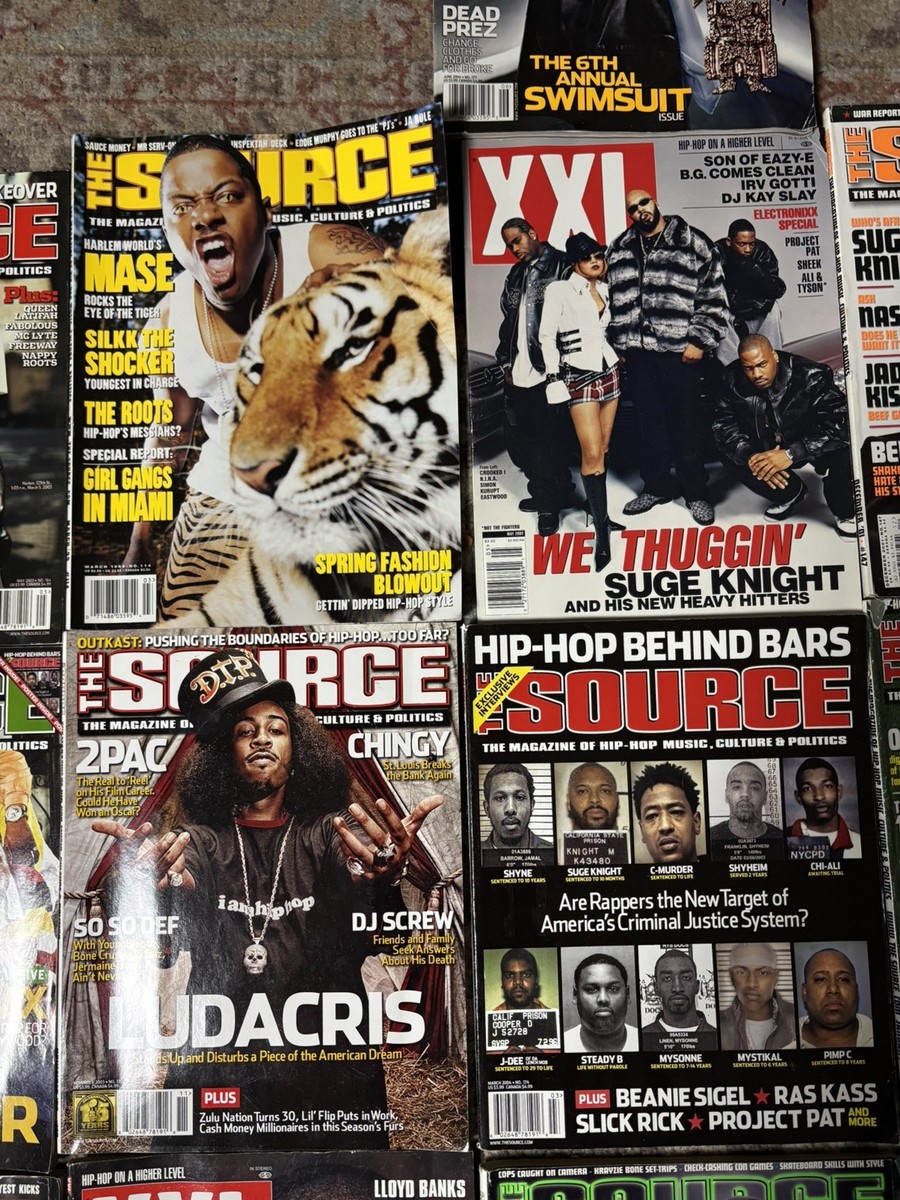 The SOURCE Magazine 21 Issue Lot Hip Hop / Rap 90s 2000s XXL The SOURCE Magazine 21 Issue Lot Hip Hop / Rap 90s 2000s XXL