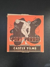 16mm Castle Films Sport Parade "Ice Carnival" 1940's B W Silent