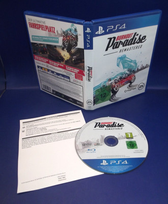 *** Burnout Paradise-Remastered - Sony PlayStation 4 - PS4 ***