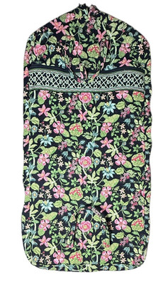Vera Bradley Garment Bag Botanical Floral Hanging Vtg Clothes Travel Organizer