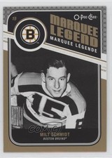 2011-12 O-Pee-Chee Marquee Legend Milt Schmidt #549 HOF n1u