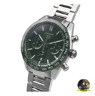 TAG HEUER Carrera CHRONO AUTO 44MM Green Dial Men's Watch CBN2A1N.BA0643 New