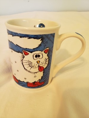 Dunoon Purrfect Cats By Jane Brookshaw Fine Bone China Coffee Tea Mug Cup