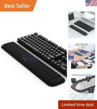 Keyboard Wrist Rest, Soft Memory Foam Wrist Support for Keyboard, Keyboard Ha...