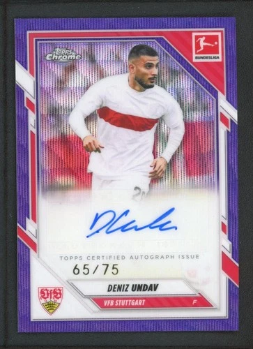 Deniz Undav 2026 Topps Chrome Deniz Undav Auto