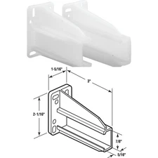 Prime-Line 5/16" x 7/8" x 3" Track Socket R 7227 PRIME-LINE R 7227 049793072276