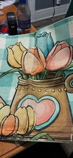 Set Of 4 Easter/spring Pillow Covers 18x18