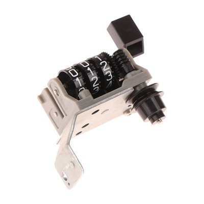 3 Digit Counter With Metal Frame Square Handle Three Position Round Handle