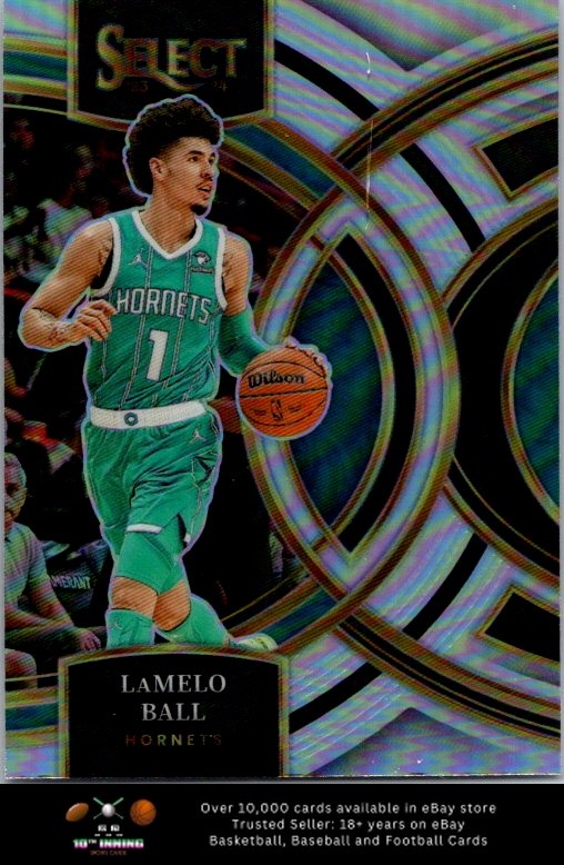 2023-24 Panini Select Silver Prizms BASKETBALL #148 LaMelo Ball