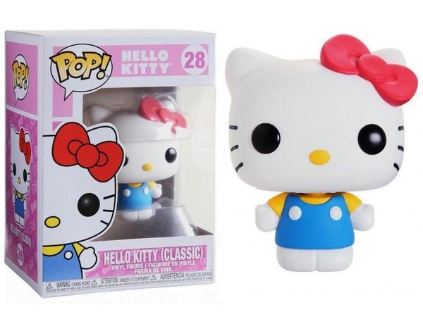 Gadget - Hello Kitty: Funko Pop! - Hello Kitty (Classic) (Vinyl Figure 28) -D- F-image