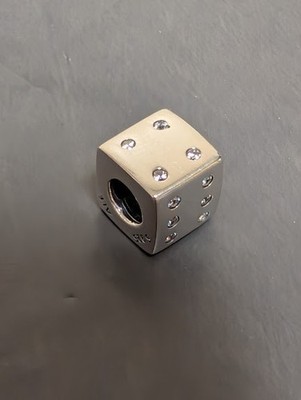 New Authentic Pandora Good Luck Dice Charm 925 Sterling Silver