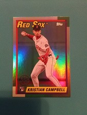 2025 Topps Update Series - 1990 Topps Baseball Kristian Campbell #U90-36 (RC)