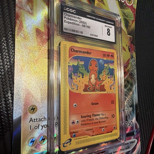 Charmander graded CGC 8 for sale on eBay