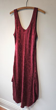 Vtg Victoria Secret Slip Dress Women M Silk Negligee Romantic Boudoir Gold Label
