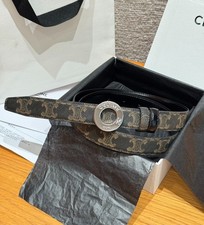 Celine Triomphe 25 fabric belt