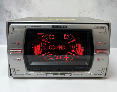 Pioneer Carrozzeria FH-P007MD 2DIN CD MD Player OLED Display DSP JDM Audio
