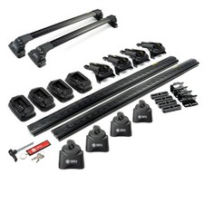 Dachgepäckträger für Mazda CX-5 I (GH | KE) 2012-2015 Schwarz Lackiert