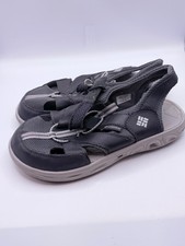 Columbia Techsun Wave Sport Sandals Boys Youth 5 Gray Trail Water Shoes BY2082