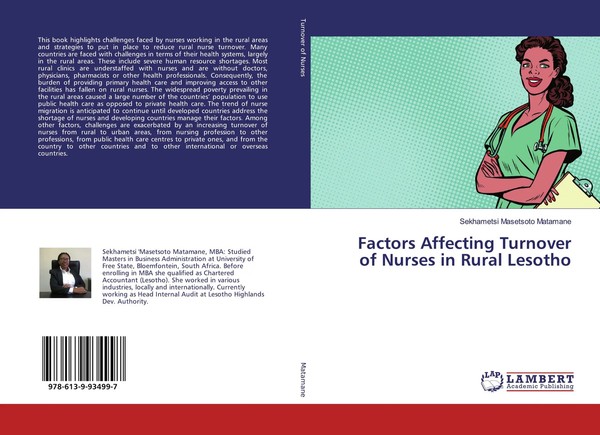 Sekhametsi Masetsoto Matamane | Factors Affecting Turnover Of Nurses In Rural...-image