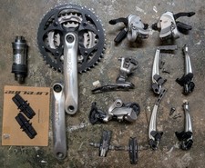 Shimano Deore XT M750/M751 9-Speed Groupset - Retro MTB - 34.9mm - 68mm BB